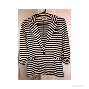 Striped Blazer